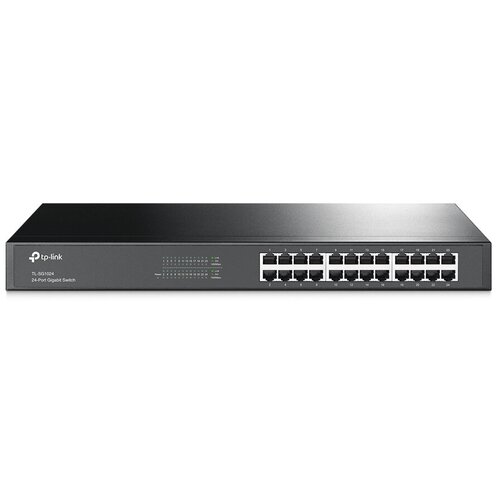 Коммутатор TP-LINK TL-SG1024, Количество портов: 24x1 Гбит/с (TL-SG1024)