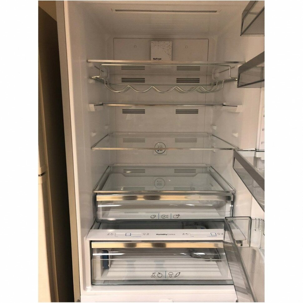 Холодильник Vestfrost VF 492 GLM кориченевый стекло . - фотография № 8