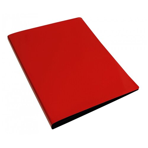 Набор из 14 штук Папка с металлическим пружинным скоросшивателем Бюрократ DeLuxe DL07PRED A4 пластик 0.7мм корешок 27мм красный