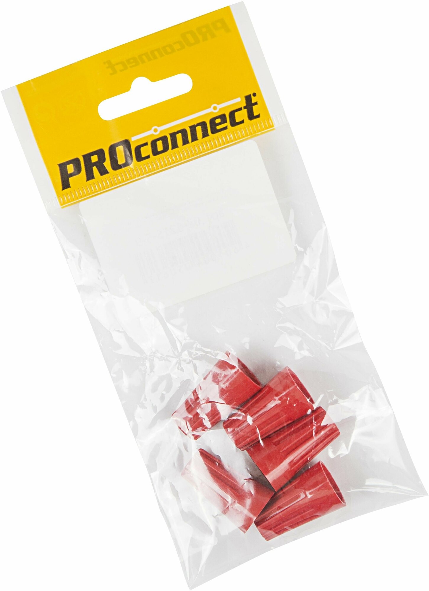 фото Соединительный изолирующий зажим PROconnect СИЗ-5, 4,0-13,5 мм2, красный, 5 шт.