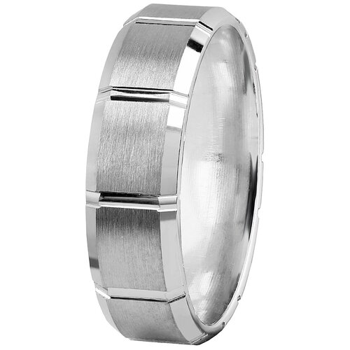 Кольцо обручальное Юверос, серебро, 925 проба, размер 20