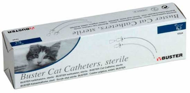 Buster Катетер стерильный со стилетом для кошек 1,0х130 мм (273453)