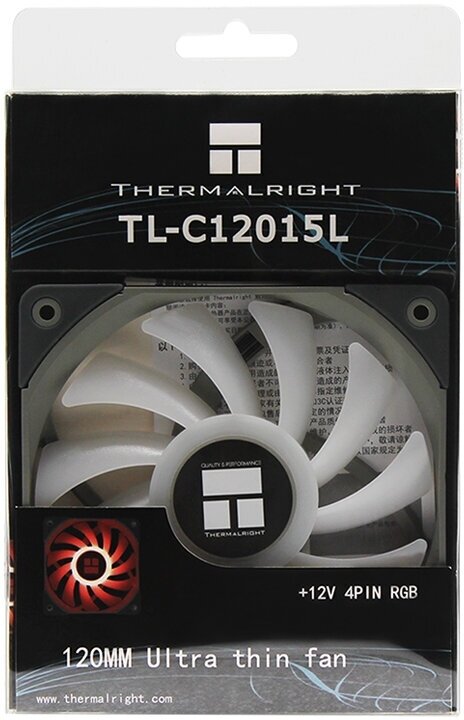 Вентилятор 120x120x15 Thermalright TL-C12015L-RGB