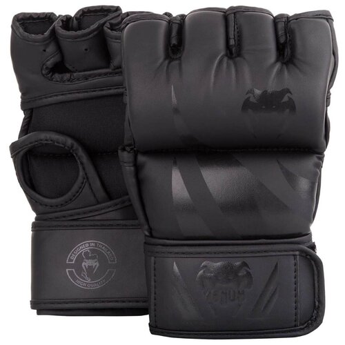 Перчатки ММА Venum Challenger MMA Gloves - Without Thumb - Black/Black , размер M, черный перчатки venum challenger mma gloves l bm lx 00 черный