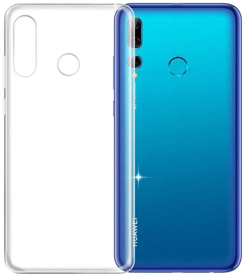 Чехол для Huawei P Smart 2019 / Honor 10 Lite прозрачный