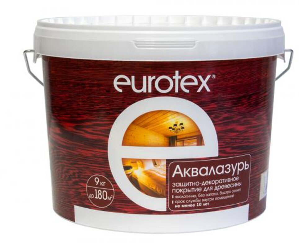 Аквалазурь EUROTEX, сосна (2,5л) - фото №8