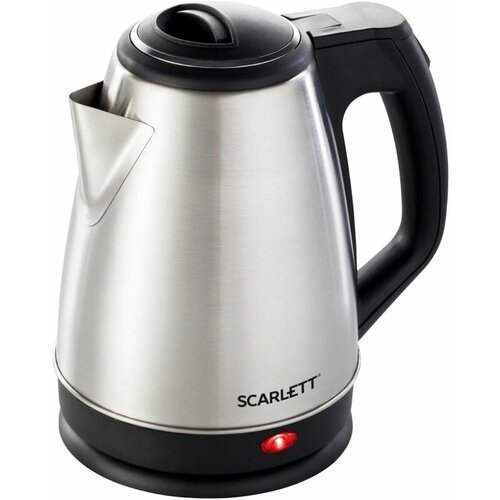 комплект 2 шт чайник scarlett sc ek21s25 1 5 л 1350 вт закрытый нагревательный элемент сталь sc ek21s25 Чайник Scarlett электрический SC-EK21S25