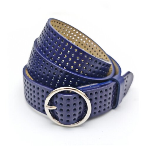 фото Ремень best for man, размер 110, синий