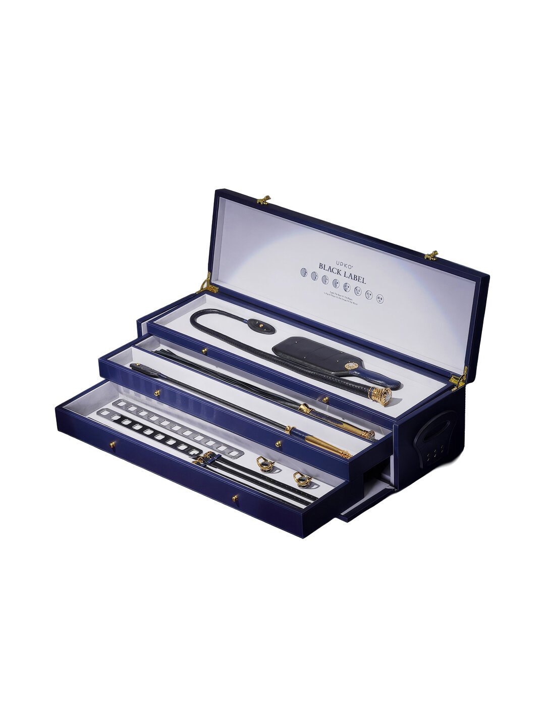 Люксовый БДСМ чемодан Black Label (13 предметов)