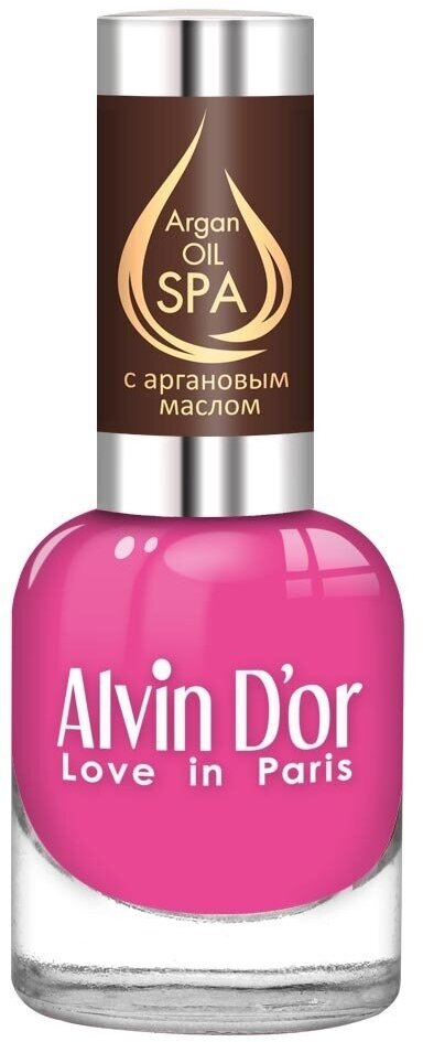 Alvin D'or, Лак для ногтей SPA с аргановым маслом Тон 5012