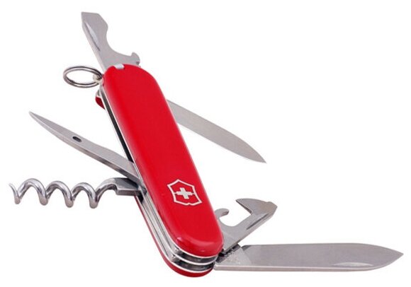 Нож перочинный Victorinox Sportsman (0.3803) 84мм 13функций красный карт.коробка - фото №20