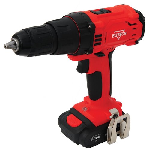 Шуруповерт аккумуляторный ELITECH 18В 2х40Ач Li-ion 45Нм 1775900₽