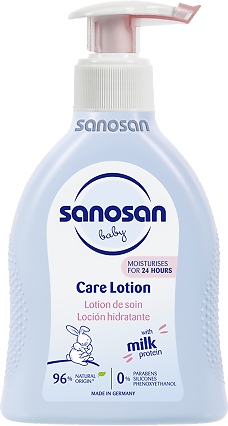 SANOSAN BABY молочко увлажняющее С пантенолом 200МЛ