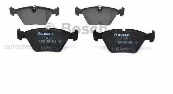 BOSCH 0986490640 К-т дисков. тормоз. колодок