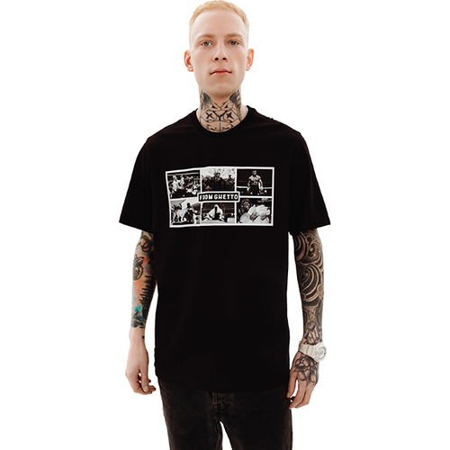футболка from ghetto размер xl черный Футболка From Ghetto, размер XL, черный