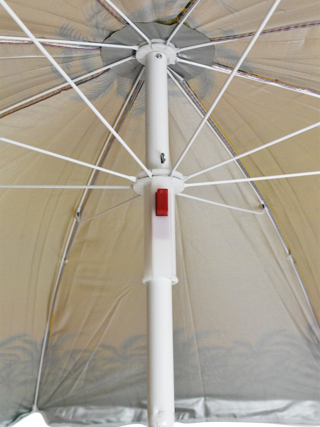 Пляжный зонт Пальма в закате, размер купола 180 см