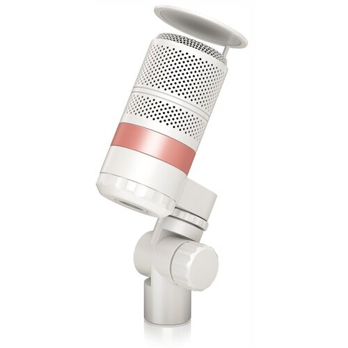 TC Helicon GoXLR MIC-WH микрофон динамический, кардиоидный с попфильтром, крепление с двойным шарниром, цветные кольца, белый