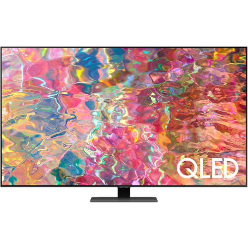 55 Телевизор Samsung QA55Q80BAU 2022 QLED HDR LED серебристый 11321400₽