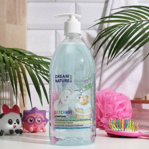 Шампунь детский ромашка череда и календула DREAM NATURE KIDS 1л 485₽