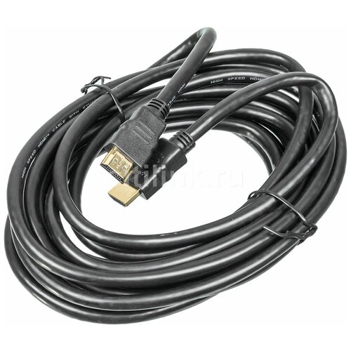 Кабель Buro HDMI 1.4 HDMI (m)/HDMI (m) 5м.(BHP RET HDMI50-2) черный кабель аудио видео buro hdmi 1 4 hdmi m hdmi m 1 5м позолоченные контакты черный bhp