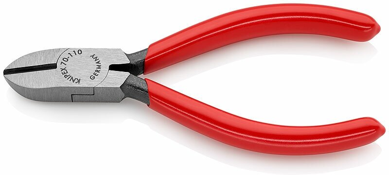 Бокорезы, 110 мм, фосфатированные, обливные ручки Knipex KN-7001110