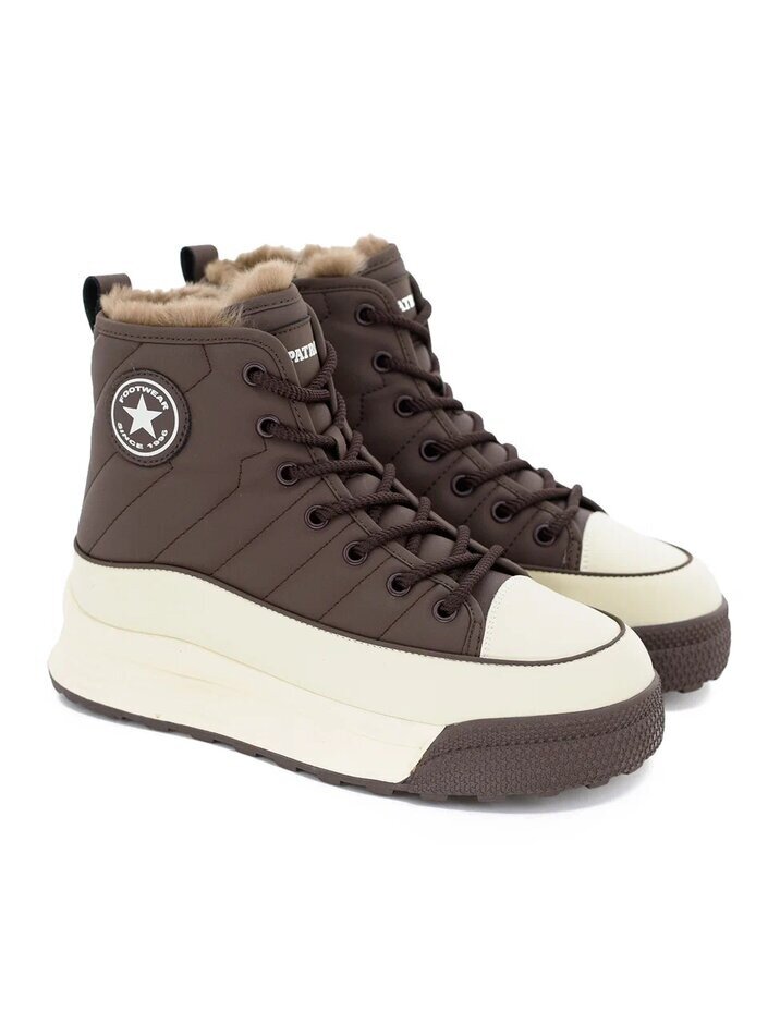 Кеды PATROL, размер 38, коричневый — фото 1