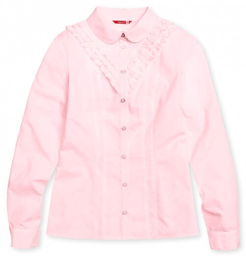 Школьная блуза Pelican, размер 7, розовый