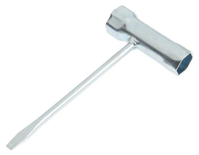 Ключ свечной для пил тундра, 16 х 19 мм, шлицевая отвертка