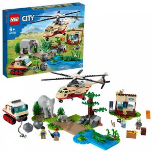 LEGO. Конструктор 60302 City Wildlife Rescue Operation (Операция по спасению зверей)