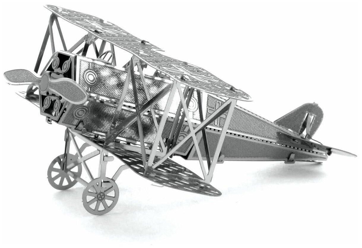 Металлический конструктор / Сборная модель / Конструктор 3D Metal Model / Истребитель Fokker D.VII