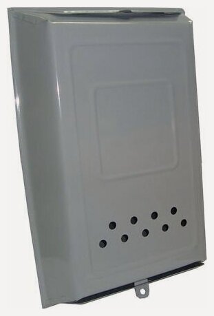 Изображение товара Ящик почтовый инструмагро, размер 390х260х70 мм, серый (071715)