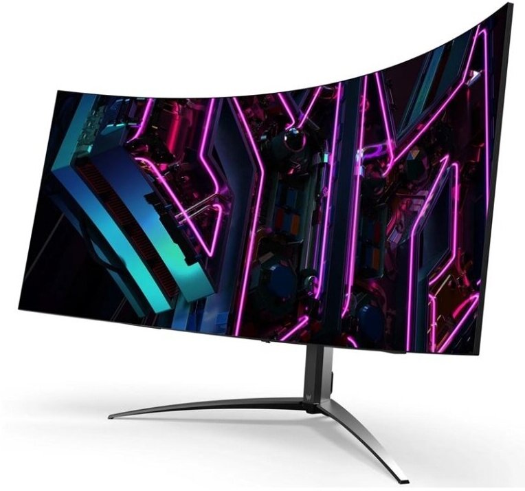 45" игровой монитор ACER PREDATOR X45 , 21:9 , 240 Гц , 0.1 мс, 3440x1440, 1000 кд/м^2, OLED