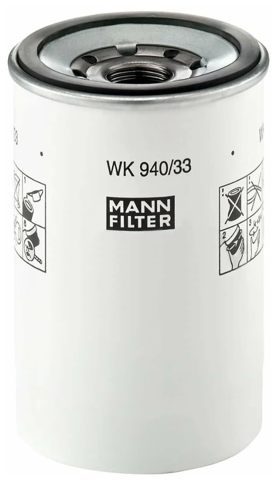Для грузовых MANN+HUMMEL Фильтр топливный сепаратор MANN-FILTER WK940/33x