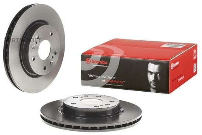 BREMBO 09. C047.11 Диск тормозной передн. с УФ покрытием SUZUKI SX4 S-Cross (JY) 08/13-> / SUZUKI VITARA (LY) 02/15-> ()