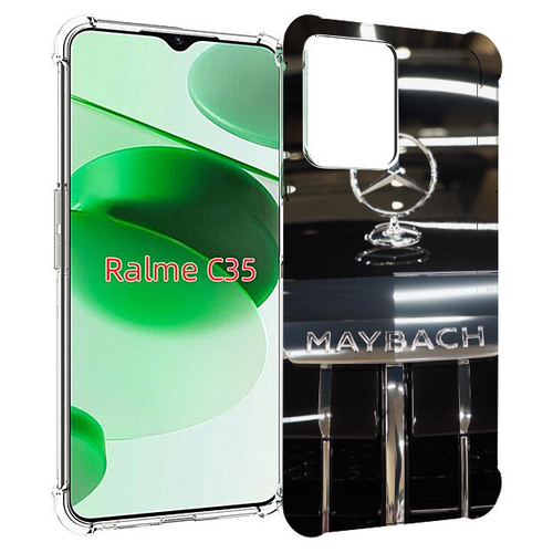 Чехол MyPads майбах-maybach-2 для Realme C35 / Narzo 50A Prime задняя-панель-накладка-бампер чехол mypads не надо 2 для realme c35 narzo 50a prime задняя панель накладка бампер