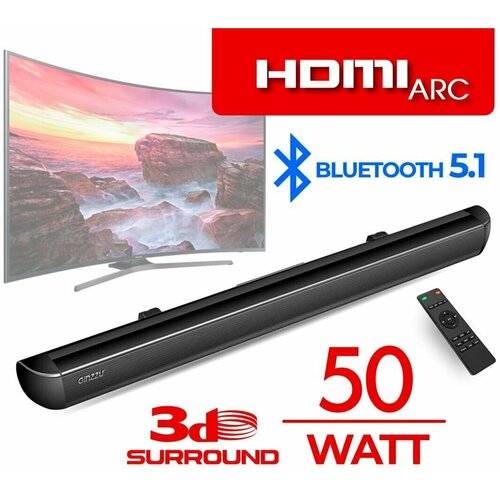 Cаундбар с объёмным звуком Ginzzu GM-507 532500₽