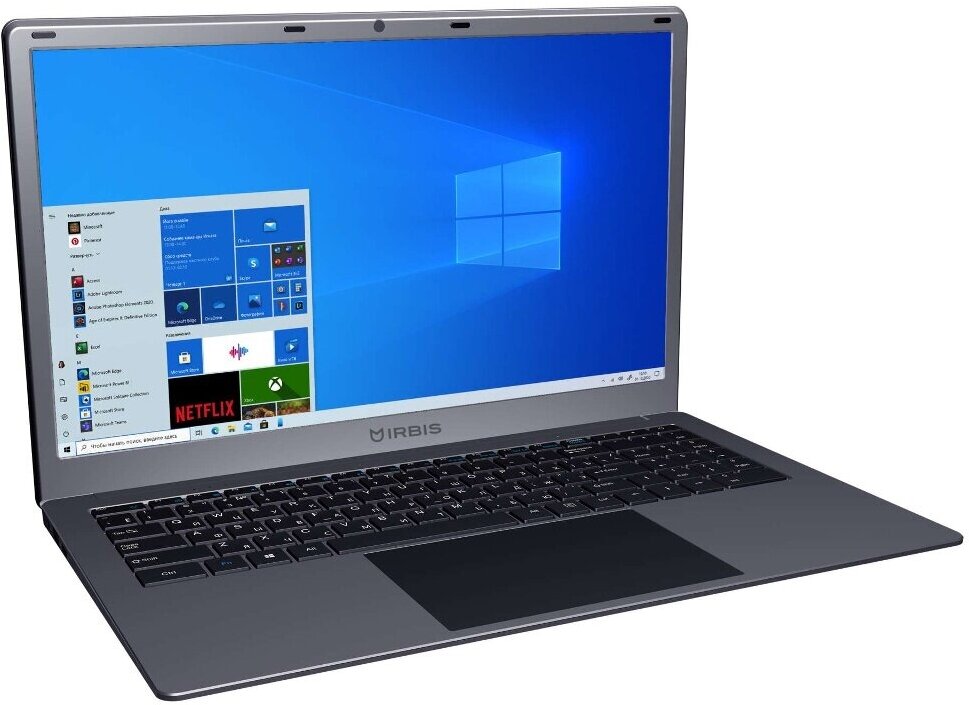 Ноутбук Irbis NB291 (Intel Celeron Gemini Lake N4020 1.1 GHz/4096Mb/128Gb/Intel HD Graphics 600/Wi-Fi/Bluetooth/Cam/15.6/3200x1800/Windows 10 Home)