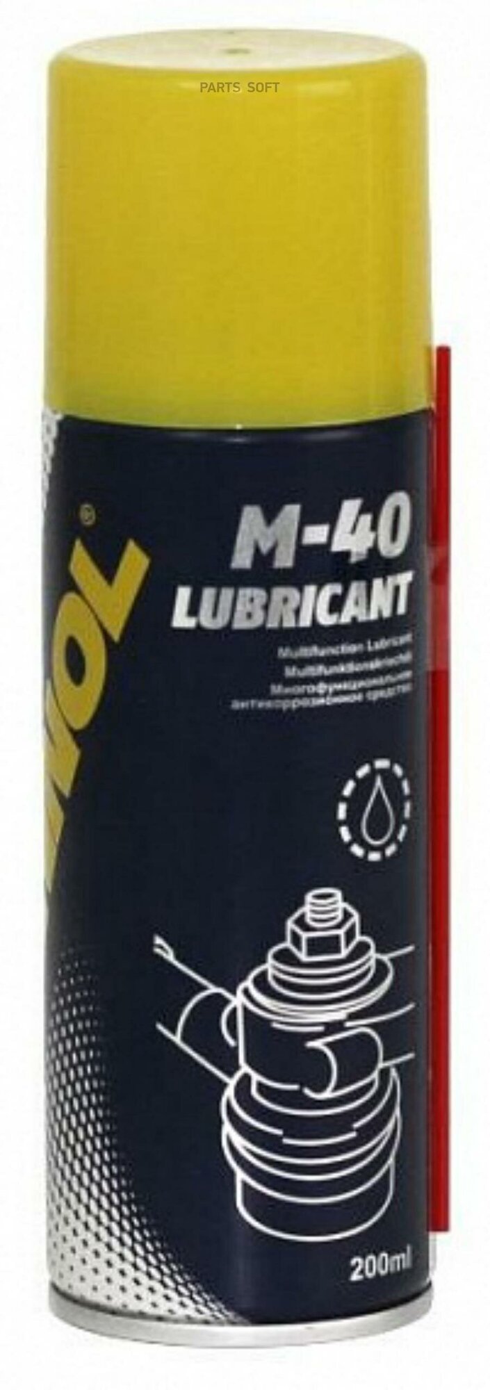 MANNOL 2113 9898 Смазка проникающая M-40 Lubricant 200 ml