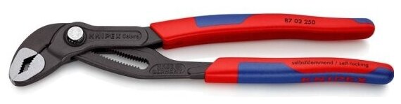 Клещи переставные Knipex 8702250 Cobra®, черненые, 250 mm