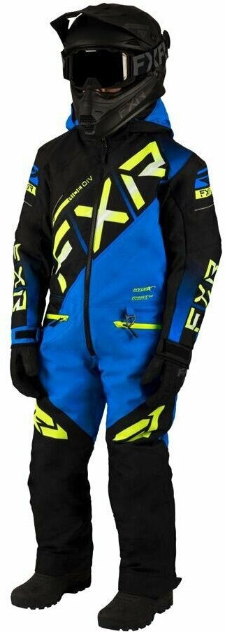 Комбинезон FXR CX Black/Blue/Hi Vis, 8