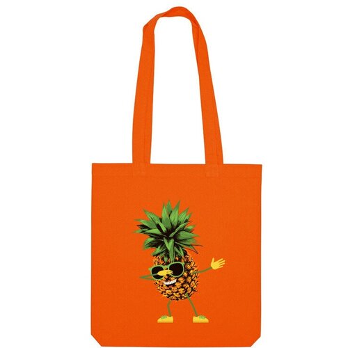 фото Сумка шоппер us basic, оранжевый