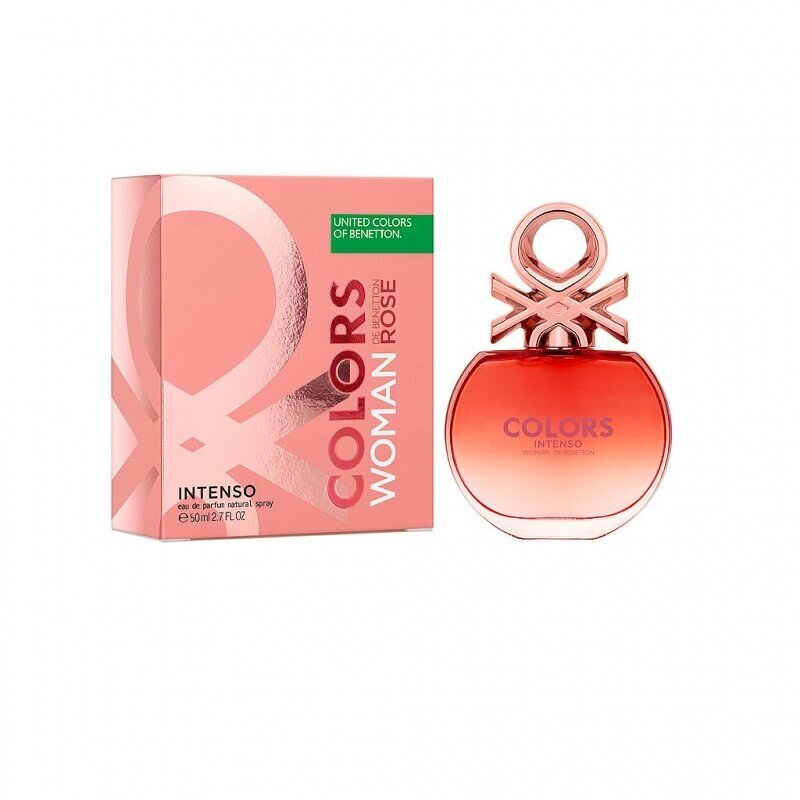 фото BENETTON COLORS WOMANS ROSE INTENSO Парфюмерная вода 50 мл