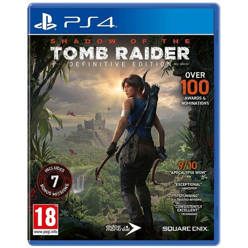 Игра Shadow of the Tomb Raider Definitive Edition (Русская версия)(PS4)