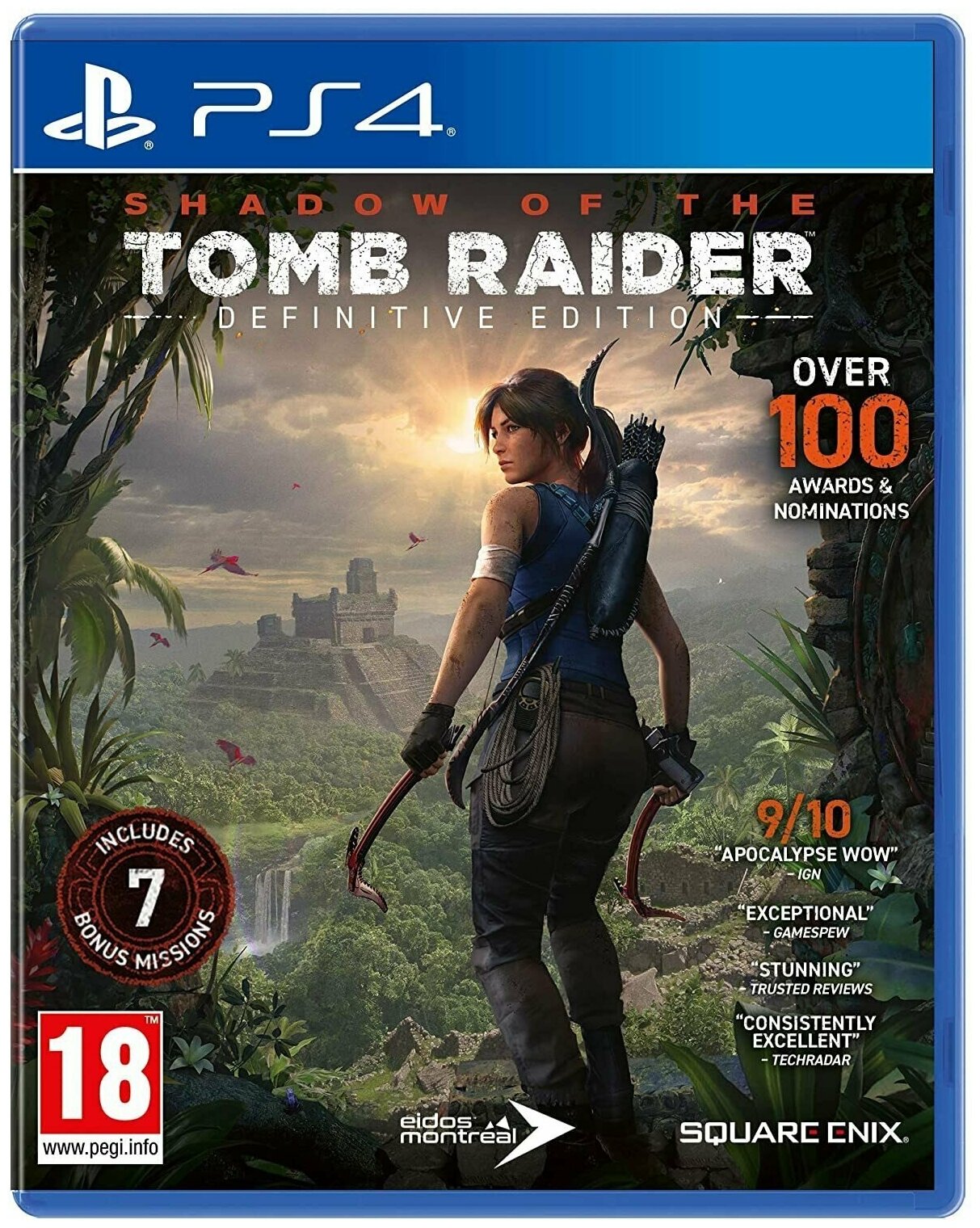 Игра Shadow of the Tomb Raider Definitive Edition (Русская версия)(PS4)