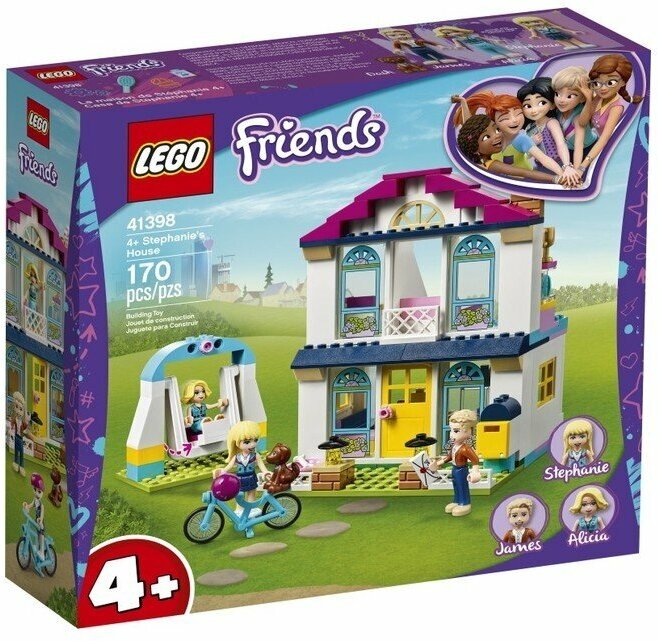 Конструктор LEGO Friends Дом Стефани (LEGO 41398)