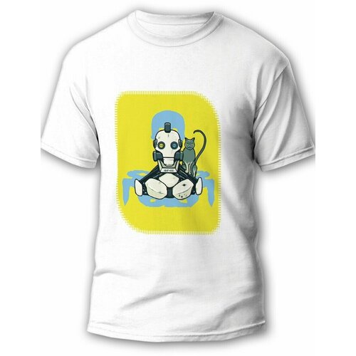 фото Футболка, размер xs, белый будь на стиле