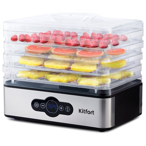 Сушилка для салатаовощейфруктовягод KitfortСушилка KT1914 5 ярусов 858000₽