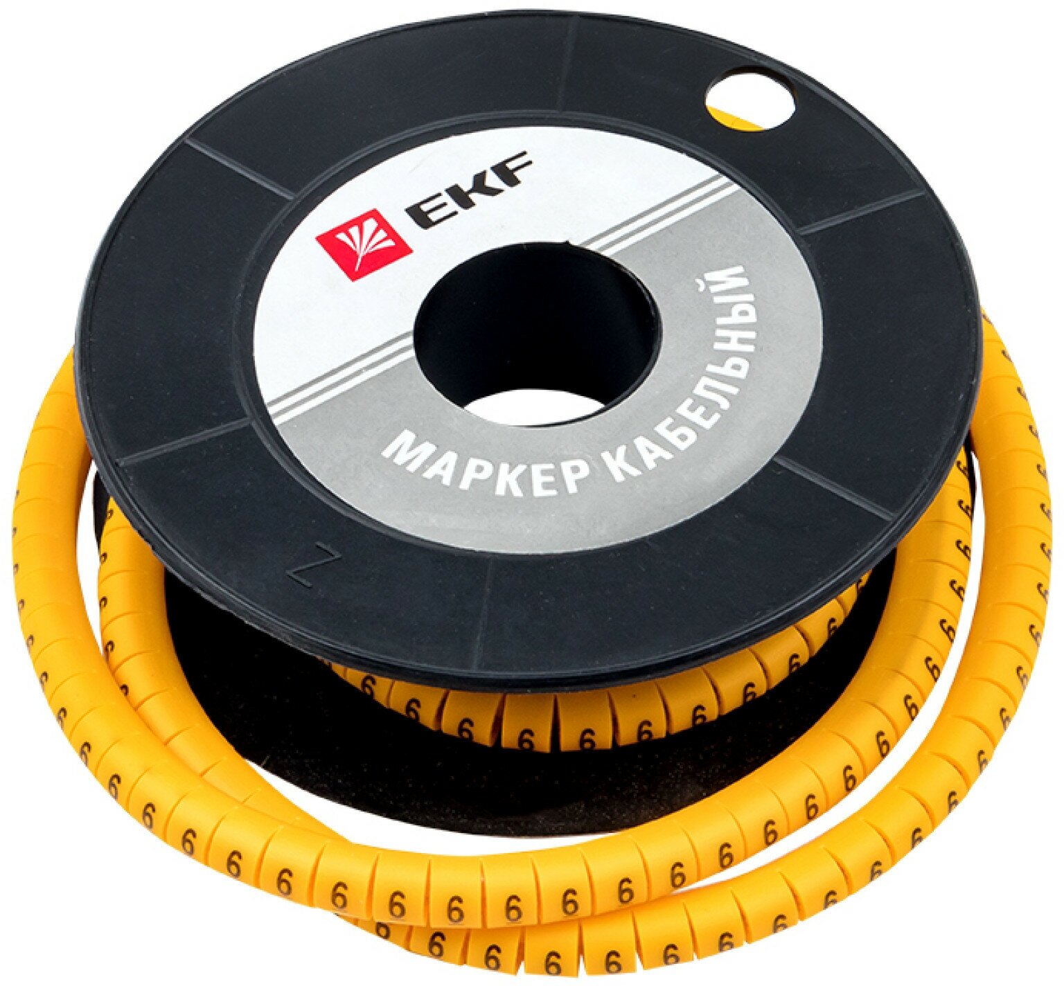 Маркер кабельный 1,5 мм2 6 (1000 шт.) (ЕС-0) EKF PROxima