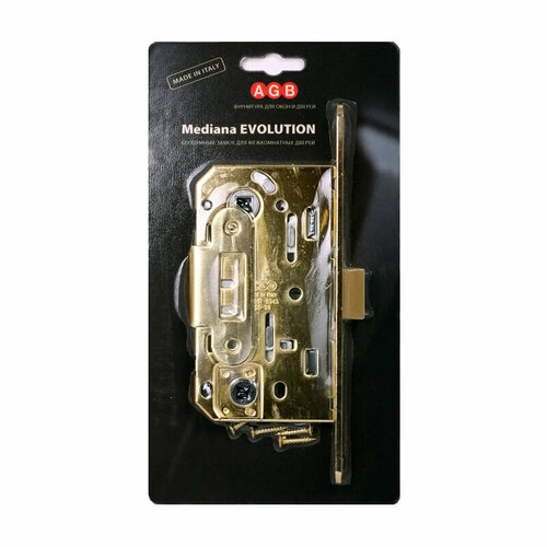 B01102.50.03.567 Защелкая врезная AGB WC (латунь) MEDIANA EV. (инд. упак+B01000.13)