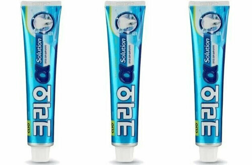 Clio Зубная паста Alpha Solution Total Care Plus Toothpaste 120 г,3 шт
